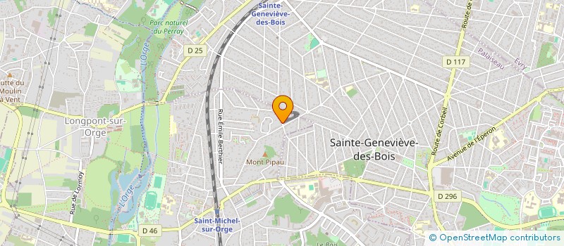 localisation de l'entreprise SCI HOUY BODIN  ST MICHEL SUR ORGE