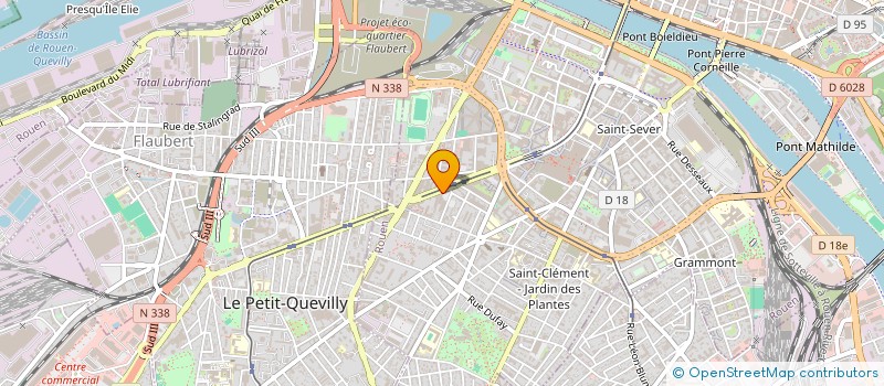 localisation de l'entreprise SCI HOUYMTER à ROUEN