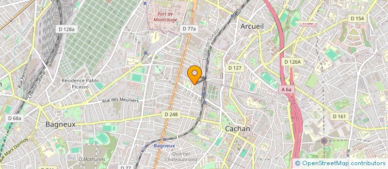 localisation de l'entreprise SCI HOVYER  CACHAN