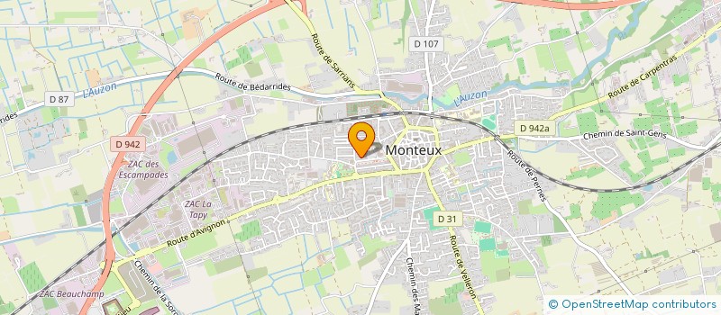 localisation de l'entreprise SCI HOWLITE  MONTEUX