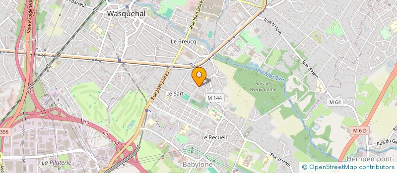 localisation de l'entreprise SCI HOWSLIFE à VILLENEUVE-D'ASCQ