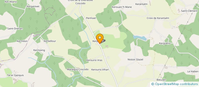 localisation de l'entreprise SCI HP  BUBRY