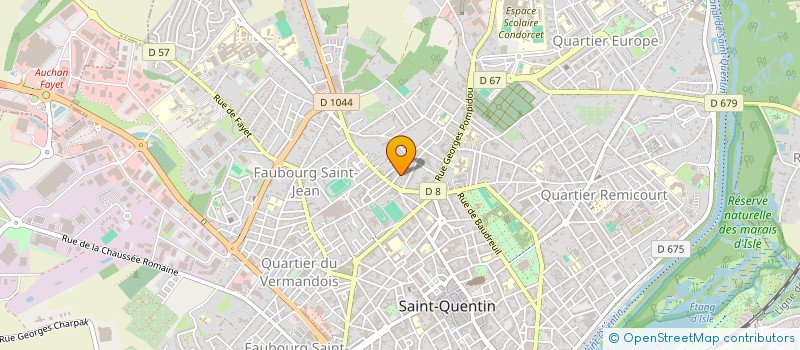 localisation de l'entreprise SCI HPAC à GRICOURT