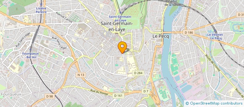 localisation de l'entreprise SCI HPMGE  SAINT-GERMAIN-EN-LAYE