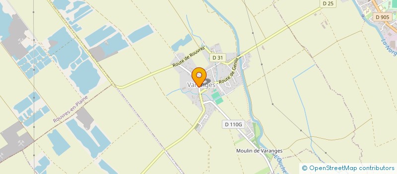 localisation de l'entreprise SCI HPS  VARANGES