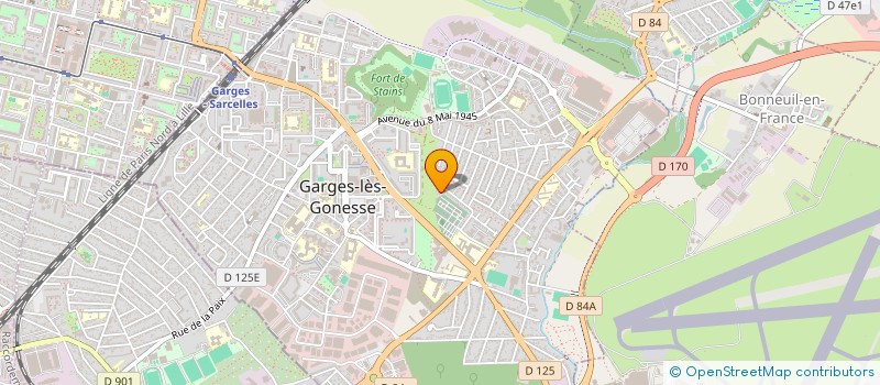 localisation de l'entreprise SCI HQ à GARGES-LES-GONESSE