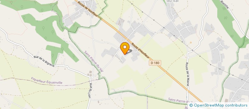 localisation de l'entreprise SCI HR INVEST  SAINT-PIERRE-DU-VAL