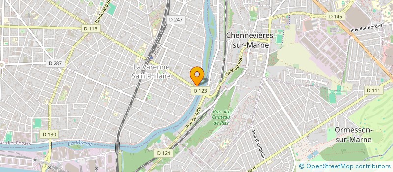 localisation de l'entreprise SCI HRC à SAINT-MAUR-DES-FOSSES