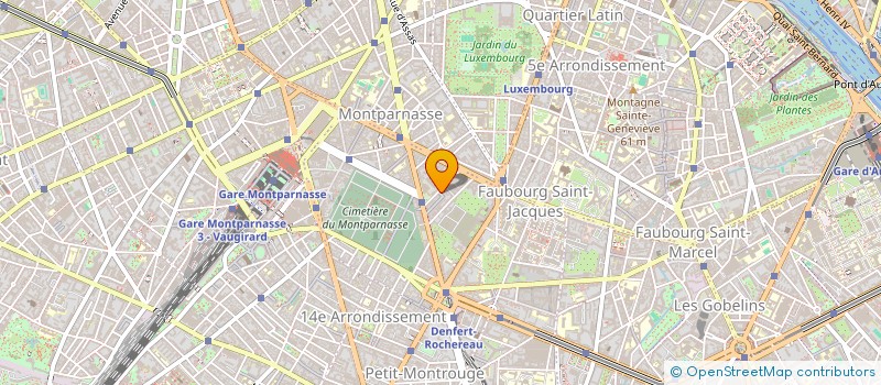 localisation de l'entreprise SCI HSD  PARIS