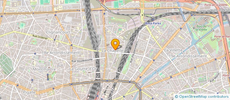 localisation de l'entreprise SCI HSU  PARIS