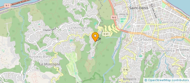 localisation de l'entreprise SCI HSZ à SAINT-DENIS
