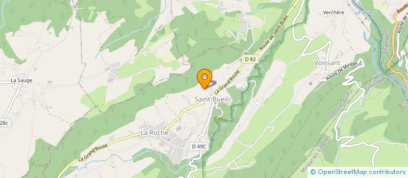 localisation de l'entreprise SCI HT  SAINT-BUEIL