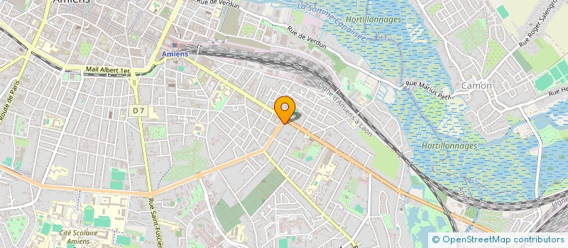 localisation de l'entreprise SCI HT2L à AMIENS
