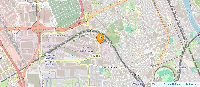 localisation de l'entreprise SCI HTZ  ORLY