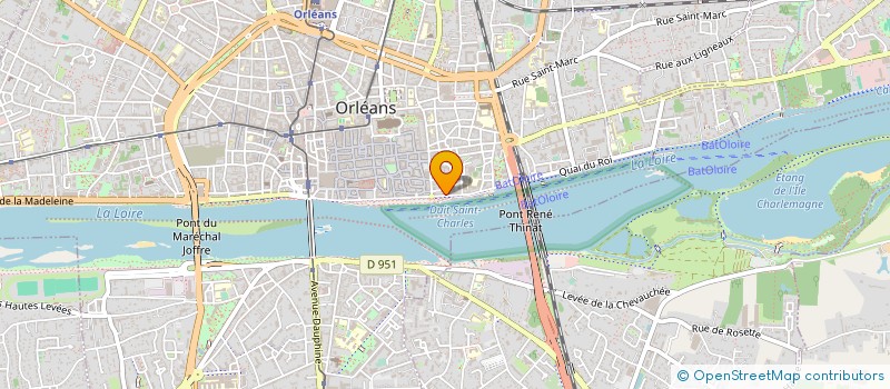 localisation de l'entreprise SCI HU  ORLEANS