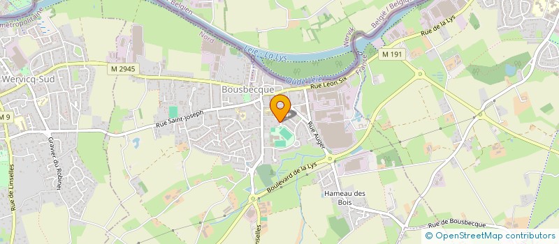 localisation de l'entreprise SCI HU BER  BOUSBECQUE