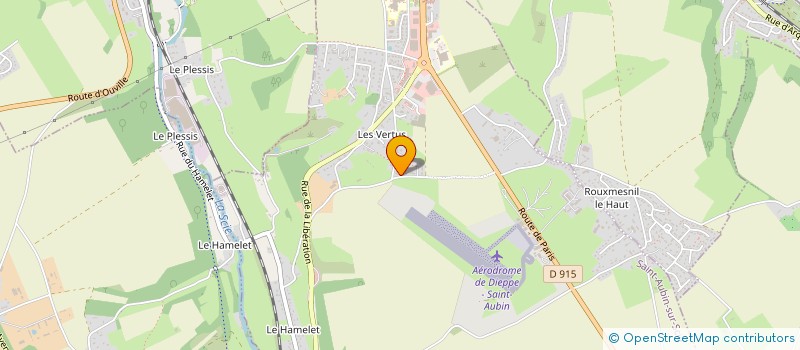 localisation de l'entreprise SCI HU IMMO  SAINT-AUBIN-SUR-SCIE