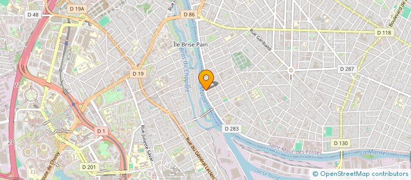 localisation de l'entreprise SCI HUA à SAINT-MAUR-DES-FOSSES