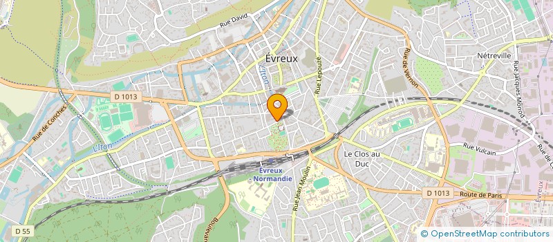 localisation de l'entreprise SCI HUARD BROTHER'S  EVREUX