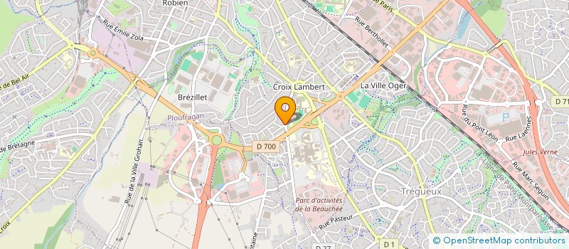 localisation de l'entreprise SCI HUARD FOURS à SAINT-BRIEUC