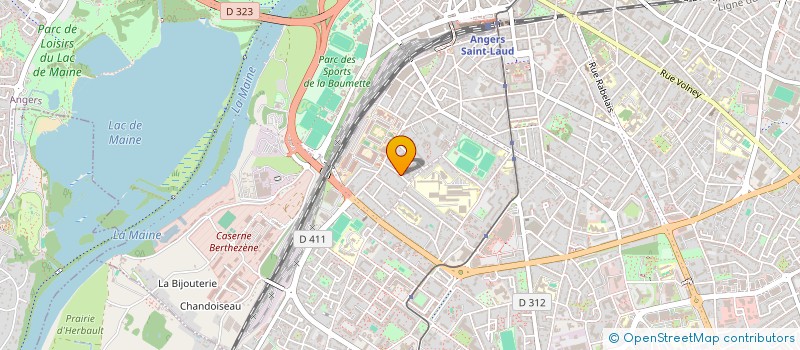 localisation de l'entreprise SCI HUBEN INVEST à TIERCE