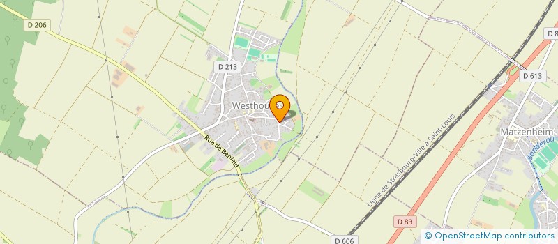 localisation de l'entreprise SCI HUBER  WESTHOUSE