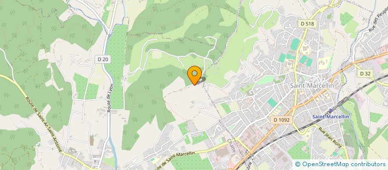 localisation de l'entreprise SCI HUBERT  CHATTE