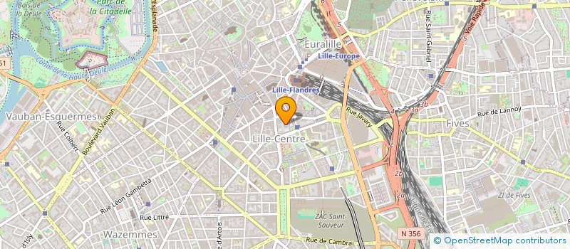 localisation de l'entreprise SCI HUBISA à LILLE