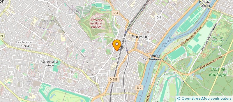 localisation de l'entreprise SCI HUCHAIMA ELMASRY à SURESNES