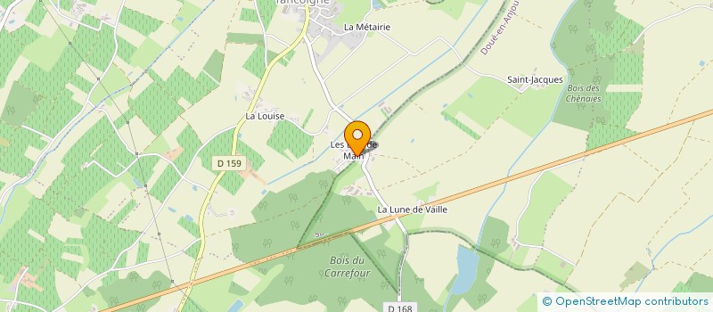 localisation de l'entreprise SCI HUCHELOUP à LYS-HAUT-LAYON