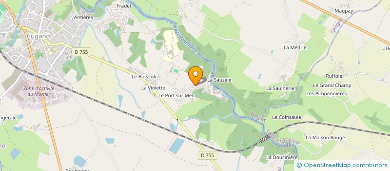 localisation de l'entreprise SCI HUCHELOUP MIMO  CUGAND