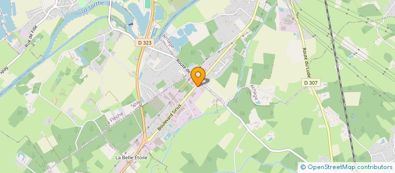 localisation de l'entreprise SCI HUCHET LA REMBOURGERE  MONCE-EN-BELIN