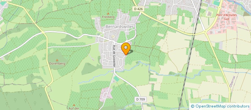 localisation de l'entreprise SCI HUCKYS  BRSCH