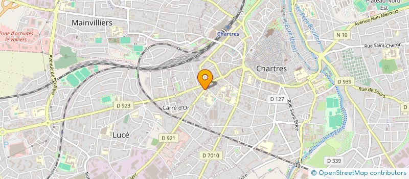 localisation de l'entreprise SCI HUCO à CHARTRES