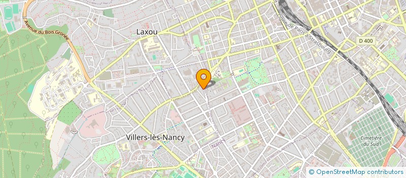 localisation de l'entreprise SCI HUDIMILLER  VILLERS-LES-NANCY