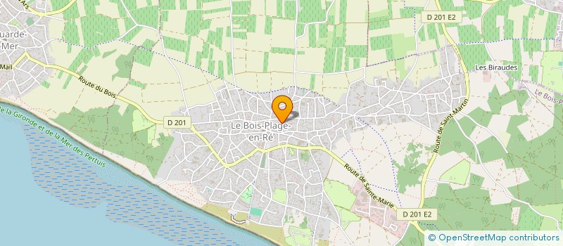 localisation de l'entreprise SCI HUDSON  LE BOIS-PLAGE-EN-RE