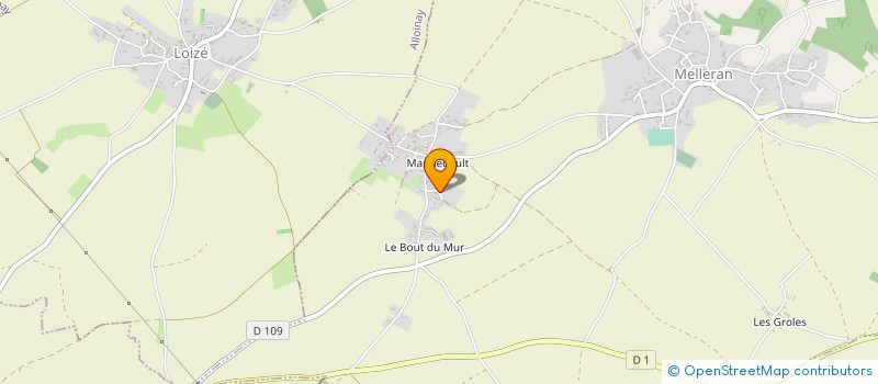 localisation de l'entreprise SCI HUDSON-HAMILTON  CHAMBOURG-SUR-INDRE