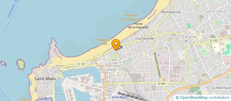 localisation de l'entreprise SCI HUEN-GAMBETTA  SAINT-MALO