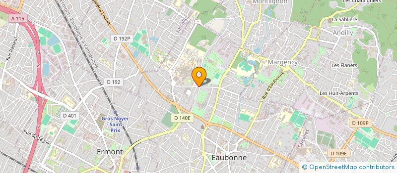 localisation de l'entreprise SCI HUET  THEMERICOURT