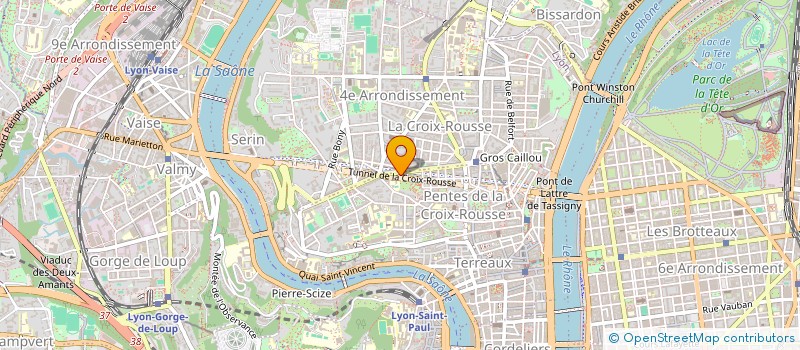 localisation de l'entreprise SCI HUFAPRIDA à LYON