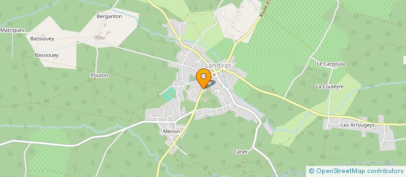 localisation de l'entreprise SCI HUFF  LANDIRAS