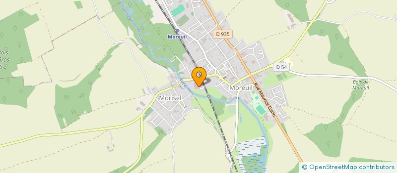 localisation de l'entreprise SCI HUGO  MORISEL