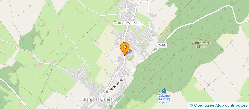 localisation de l'entreprise SCI HUGO  BESANCON