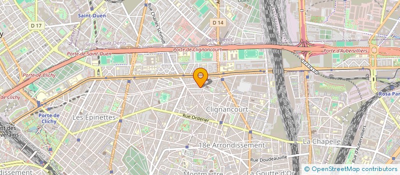 localisation de l'entreprise SCI HUGO IMMO  PARIS