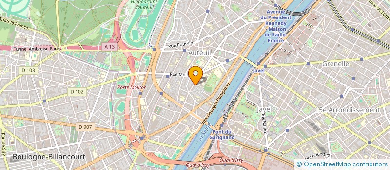 localisation de l'entreprise SCI HUGO PIRES  PARIS