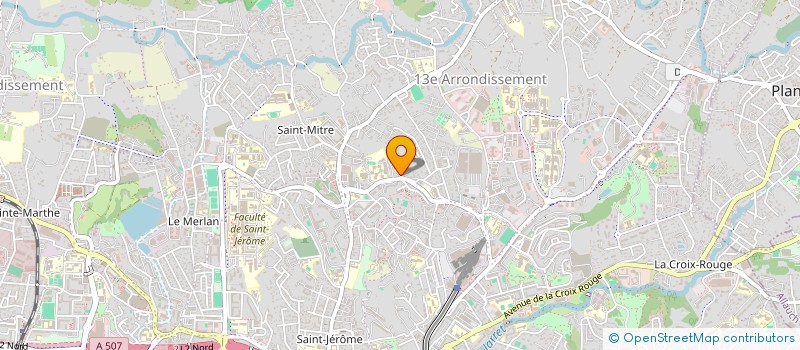 localisation de l'entreprise SCI HUGOTT à MARSEILLE