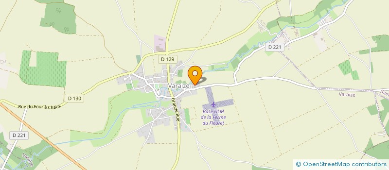 localisation de l'entreprise SCI HUGUENOSSEN  VARAIZE