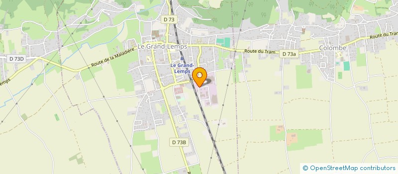 localisation de l'entreprise SCI HUGUES  LE GRAND-LEMPS