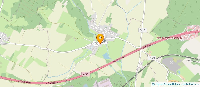 localisation de l'entreprise SCI HUGUETTE I  CHATENOIS