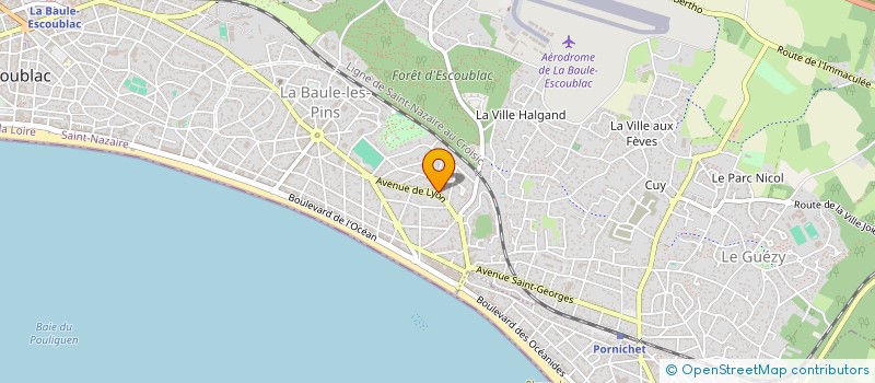 localisation de l'entreprise SCI HUGUIMAR  LA BAULE-ESCOUBLAC